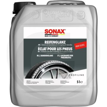 SONAX PROFILINE bandenglans – langdurige glans en verzorging voor alle bandentypes