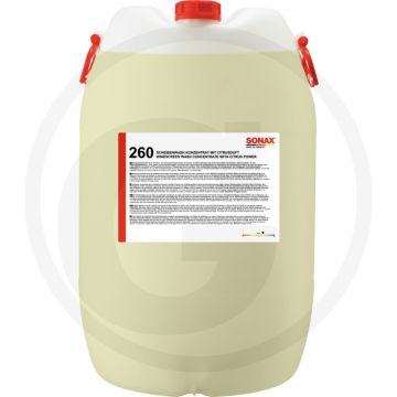 SONAX Ruitenwisser-concentraat 60L – Mengverhouding 1:10, frisse citrusgeur