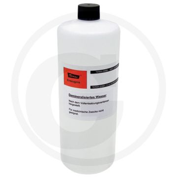 Gedestilleerd water 1 liter – Helder, voor accu’s, kunststof fles