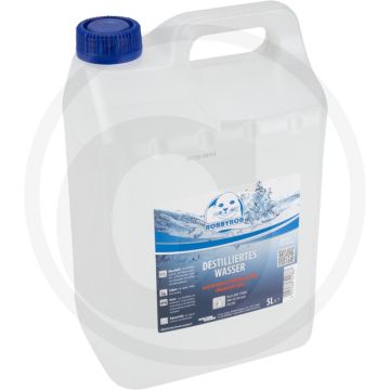 Gedestilleerd water 5 liter – Helder, jerrycan, voor accu’s en ruitensproeiers