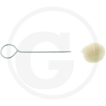 PETEC Verbindungstechnik Wollen kwast – Voor zwarte primer, activator en reiniger