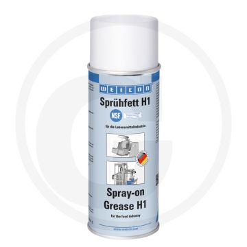 WEICON Sproeivet H1 – 400 ml spuitbus, NSF-goedgekeurd voedselveilig smeervet