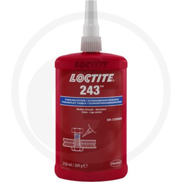 Loctite / Teroson LOCTITE® 243 schroefdraadborgmiddel (middelsterk)