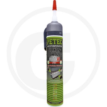 PETEC Verbindungstechnik Siliconenkit voor hoge temperaturen Rood 200 ml -60°C tot +260°C