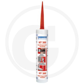 WEICON Afdichtmiddel rood HT 300 – hittebestendig tot +300°C, inhoud 310 ml