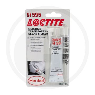 Loctite / Teroson LOCTITE® SI 595 transparant universeel – 40 ml, hittebestendig tot 250°C