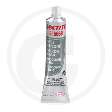 Loctite / Teroson LOCTITE® SI 5660 siliconenkit – Grijs, 100 ml tube, olie- en glycolbestendig