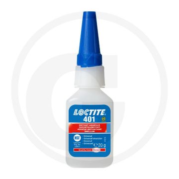 Loctite / Teroson LOCTITE® 401 secondelijm – 20 g fles, snel uithardend, universeel toepasbaar