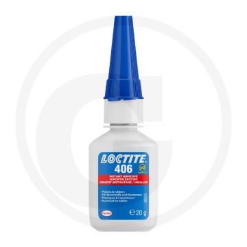 Loctite / Teroson LOCTITE® 406 secondelijm – 20 g fles, snelle verlijming, tot 120 °C