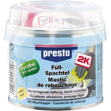 Presto Plamuur styreenvrij 2-componenten polyester, 1.000 g