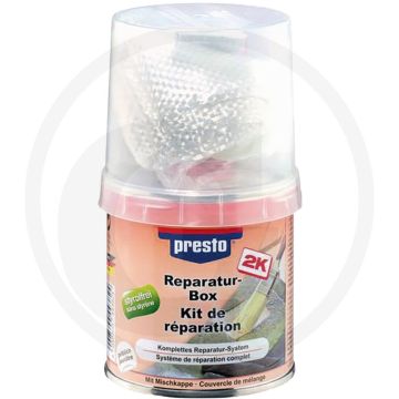 Presto Reparatieset “vrij van styreen” – Polyesterhars 250 g voor metaal, hout en beton