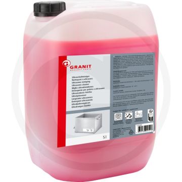 Ultrasone reiniging – Alkalisch concentraat, 5 liter jerrycan, pH 8–9, inzet 35–60°C
