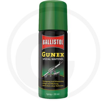 Ballistol GUNEX spray 50 ml – wapenolie voor langdurige roestbescherming