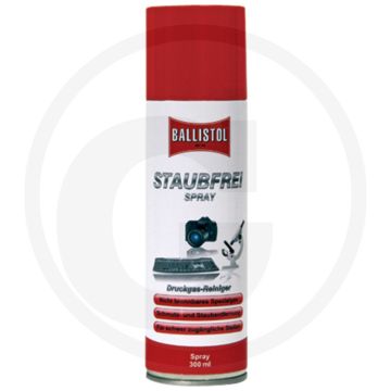 Ballistol Stofvrij 300 ml – Drukgas-reinigingsspray voor moeilijk bereikbare plaatsen