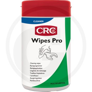 CRC Reinigingsdoekjes Pro – Pluisvrij, geïmpregneerd, verwijdert vet en lijmresten, 100 stuks