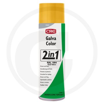 CRC GALVACOLOR RAL 1004 goudgeel (Kleurbeschermende lak & primer 2-in-1)