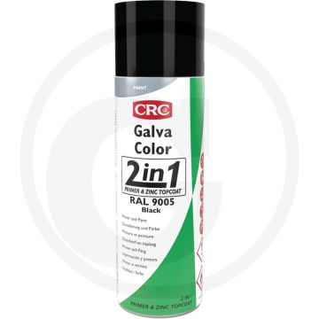 CRC GALVACOLOR RAL 9005 gitzwart (Kleurbeschermende lak & primer 2-in-1)
