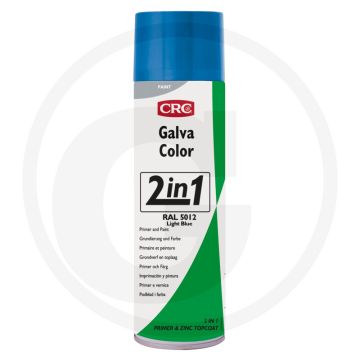CRC GALVACOLOR RAL 5012 lichtblauw (Kleurbeschermende lak & primer 2-in-1)