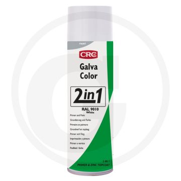 CRC GALVACOLOR RAL 9010 zuiver wit (Kleurbeschermende lak & primer 2-in-1)