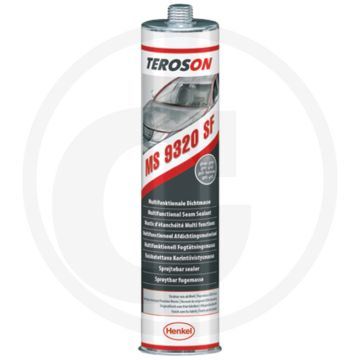 Loctite / Teroson Terostat afdichtmiddel, 9320 grijs 300 ml – MS polymeer, UV- en weerbestendig