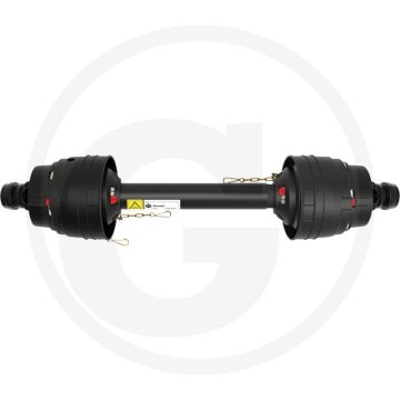 Aftakas tweezijdig groothoek 1 3/8" 6 splines 1210 mm citroenprofiel Aftakas tweezijdig groothoek 1 3/8" 6 splines 1210 mm citroenprofiel