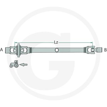 Weasler Aftakas (éénzijdig groothoek)