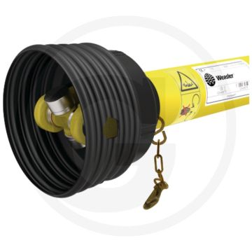 Weasler Aftakas, grootte: AB8, B8, lengte: 1210 mm (zonder aansluitgaffels)