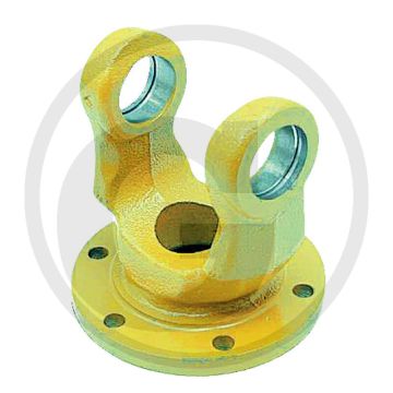 Walterscheid Flensgaffel 2300 | 6 boringen | D1 100 mm | B 84 mm