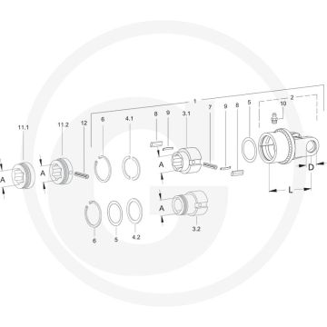 Walterscheid Naaf (SPB10 / SC15)