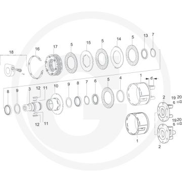 Walterscheid Meenemer (linksdraaiend)