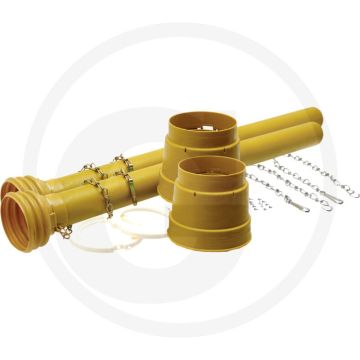 Walterscheid Groothoekafscherming 80° compl. (SD25  tweezijdig groothoek)