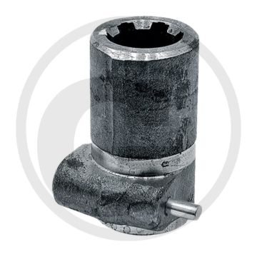 Walterscheid Profielbus 1¾" (6) | D 60 mm | L 66 mm | Met drukstift