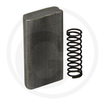 BONDIOLI & PAVESI Blokkeerpal RA1 met veer Lengte 22,8 mm
