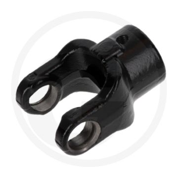 BENZI Aansluitgaffel L01 – Ø22mm, met spiebaan en tapgat