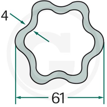 Weasler Profielbuis (G8)
