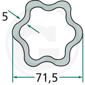 Weasler Profielbuis (G9)