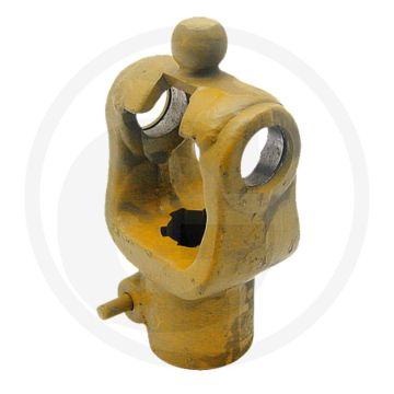 Weasler Aansluitgaffel (met drukstift  1 3/8" 6 spline  passende reparatieset 3977920121)