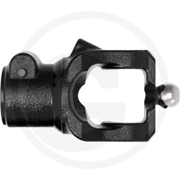 Weasler Aansluitgaffel (met drukstift  1 3/8" 6 spline  passende reparatieset 3977920121)