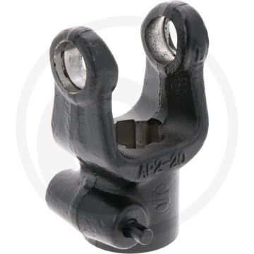 Weasler Aansluitgaffel (met drukstift  1 1/8" 6 spline  passende reparatieset 3977920121)