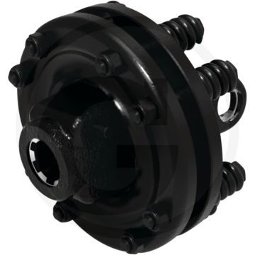 Slipkoppeling (1 3/8", 6 spline  Draaimoment 900 Nm)