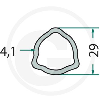 Weasler Profielbuis 3 meter (P3)
