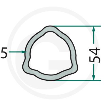 Weasler Profielbuis 3 meter (P12)