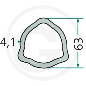 Weasler Profielbuis (P11)