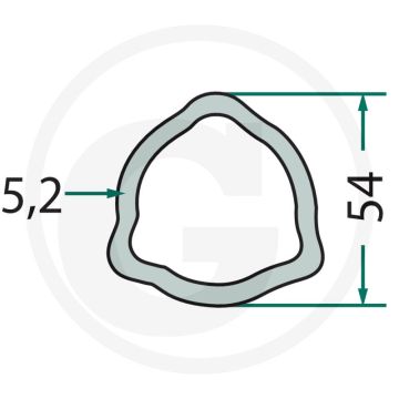 Weasler Profielbuis (P12b)