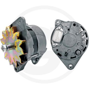 Dynamo 14 V / 55 A met ventilatorwiel, rechterdraaiend (↻)