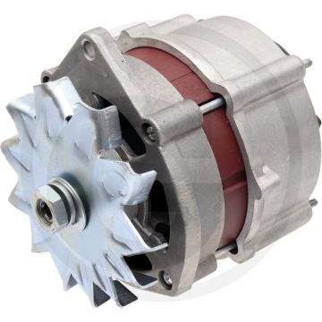 Dynamo 14 V / 65 A – Met W-aansluiting, ventilatorwiel, L60°, rechtsdraaiend