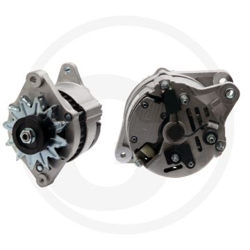 Dynamo 12 volt / 70 A – interne regelaar, W-aansluiting, Ø59 mm poelie