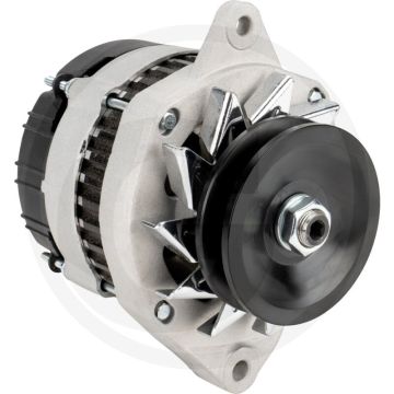 Dynamo 14 volt / 70 A – Met W-aansluiting, poelie Ø80 mm, rechtsdraaiend