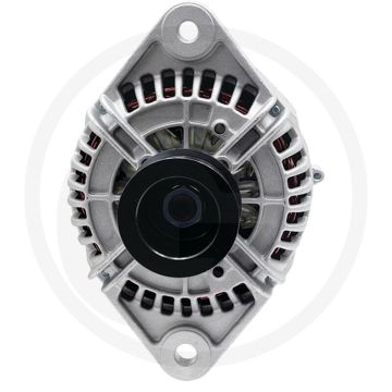 Dynamo 28 V / 100 A – Poelie Ø61 mm, Vorm A, Draairichting ↻, Interne regelaar