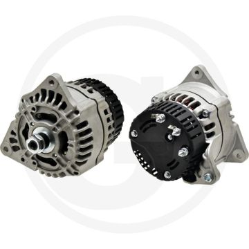 Dynamo 14 volt / 120 A – Met W-aansluiting, type A, inbouwhoek L 60°